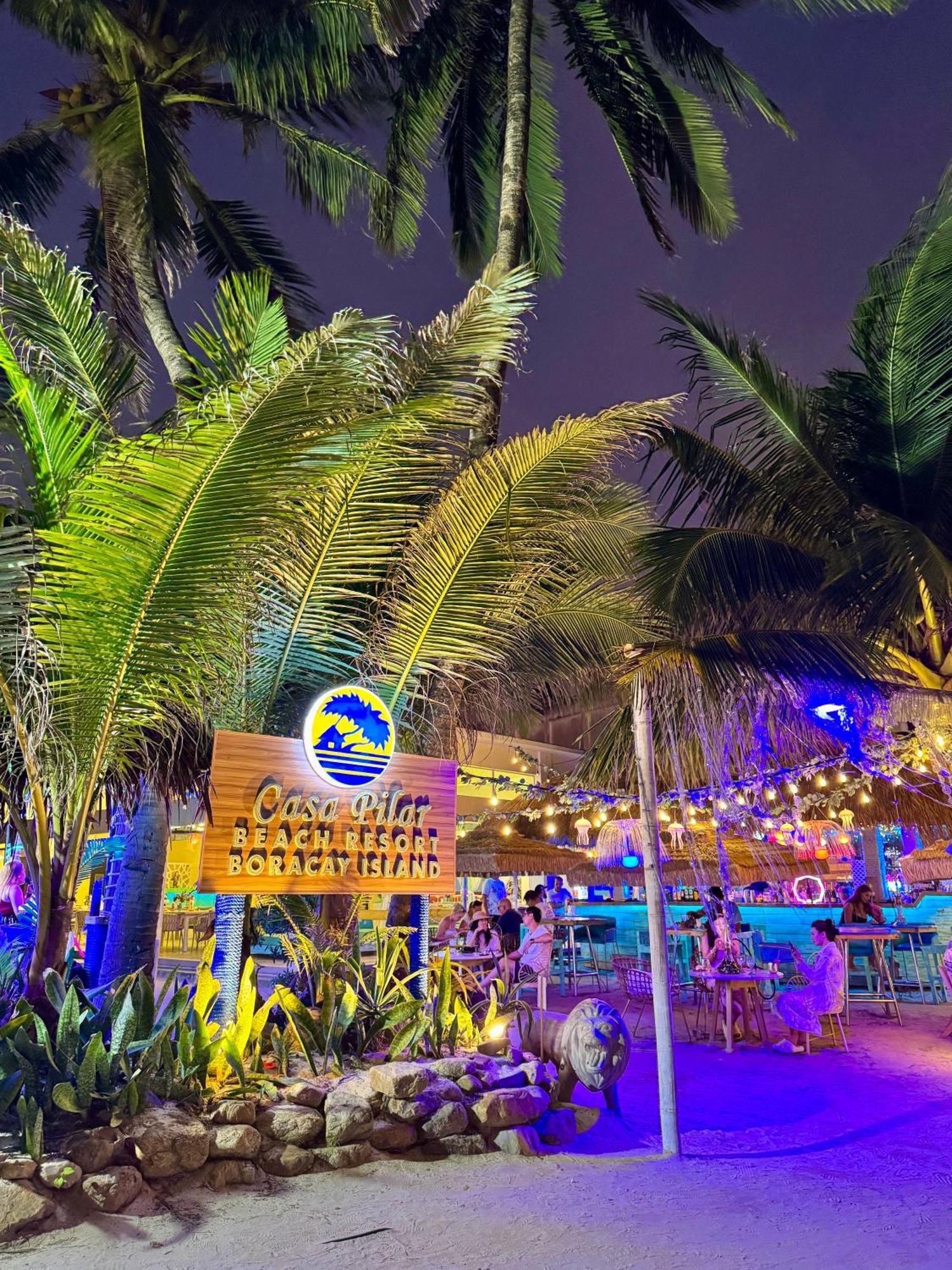 Casa Pilar Beach Resort Manoc-Manoc Exterior photo