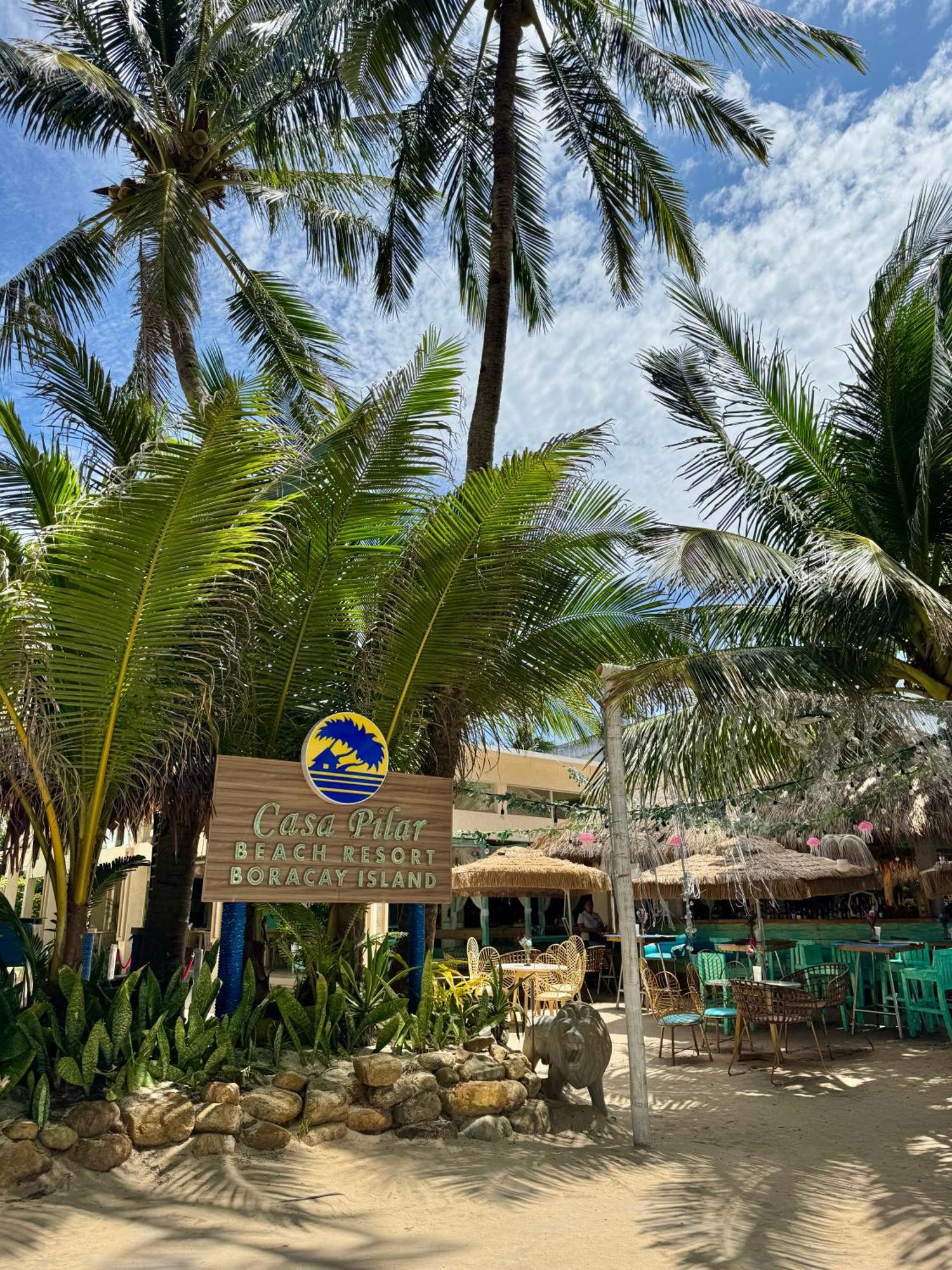Casa Pilar Beach Resort Manoc-Manoc Exterior photo